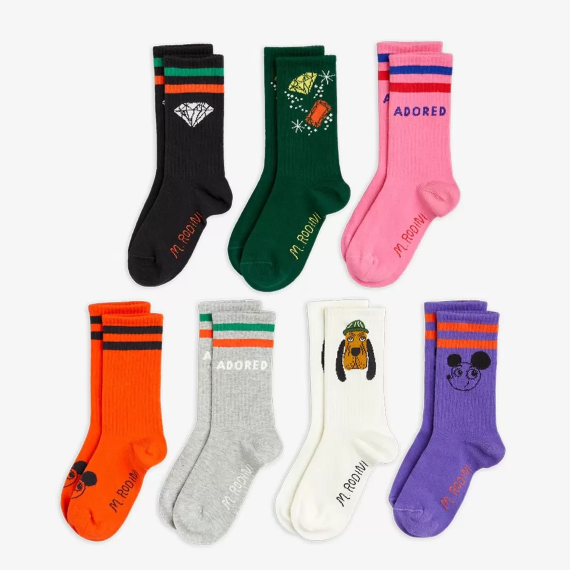 Hot Adored Socks 7-Pack Kids Socks | Socks