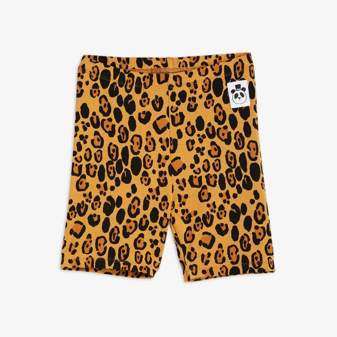 Shop Basic leopard bike shorts Kids Shorts