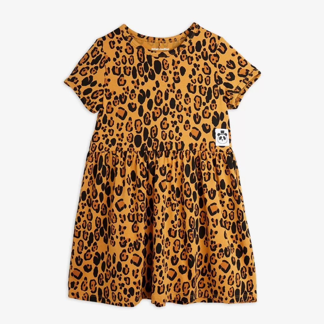 Flash Sale Basic Leopard Dress Kids Dresses