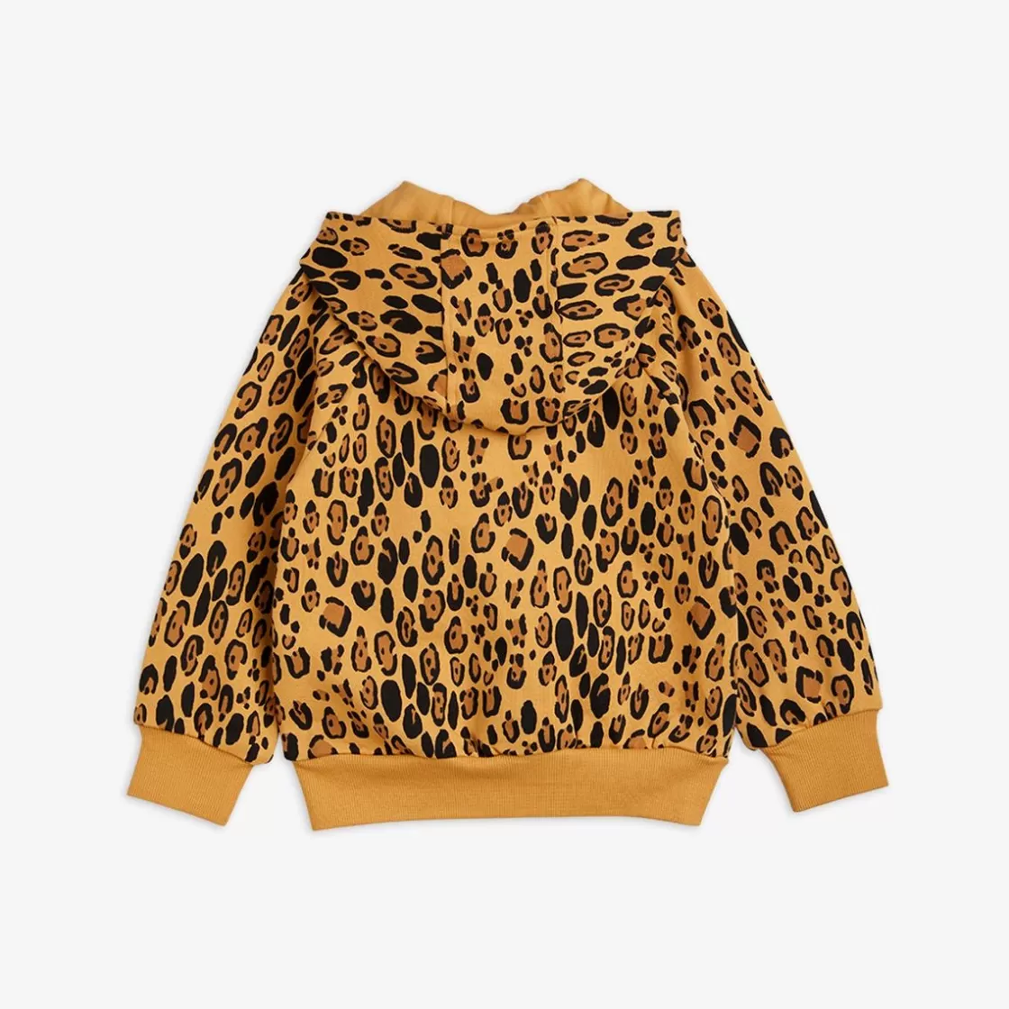 Fashion Basic Leopard Zip Hoodie Kids Hoodies & Sweatshirts | Sweaters