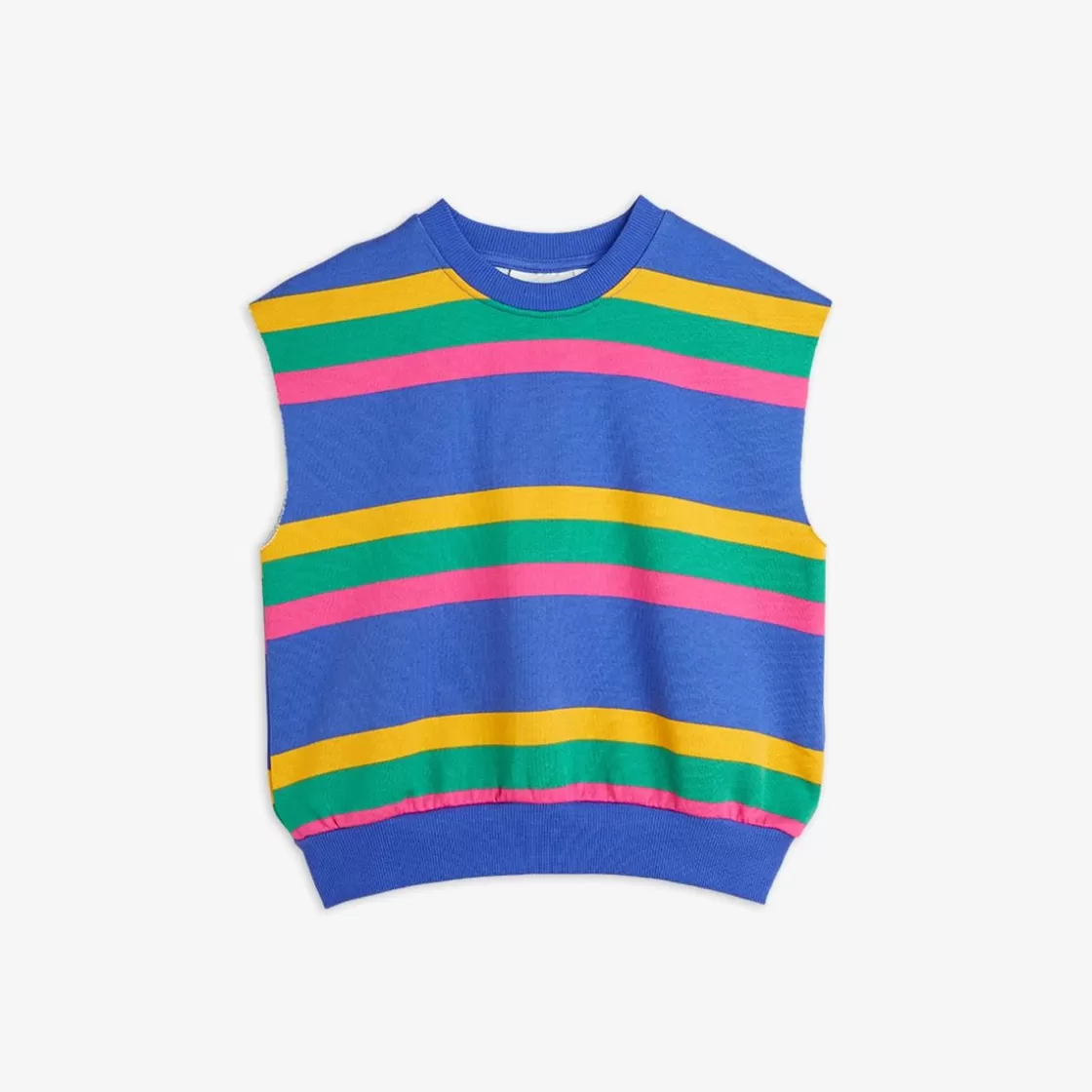 Best Blue Stripe Sweat Tank Kids T-Shirts & Tank Tops