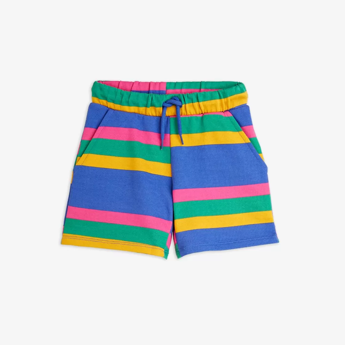 Outlet Blue Stripe Sweatshorts Kids Shorts