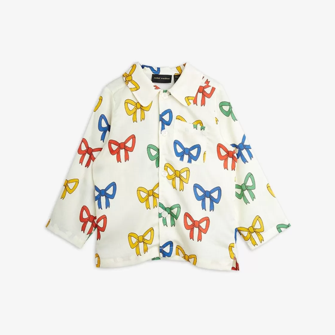 Shop Bow Woven Shirt Kids Shirts & Blouses