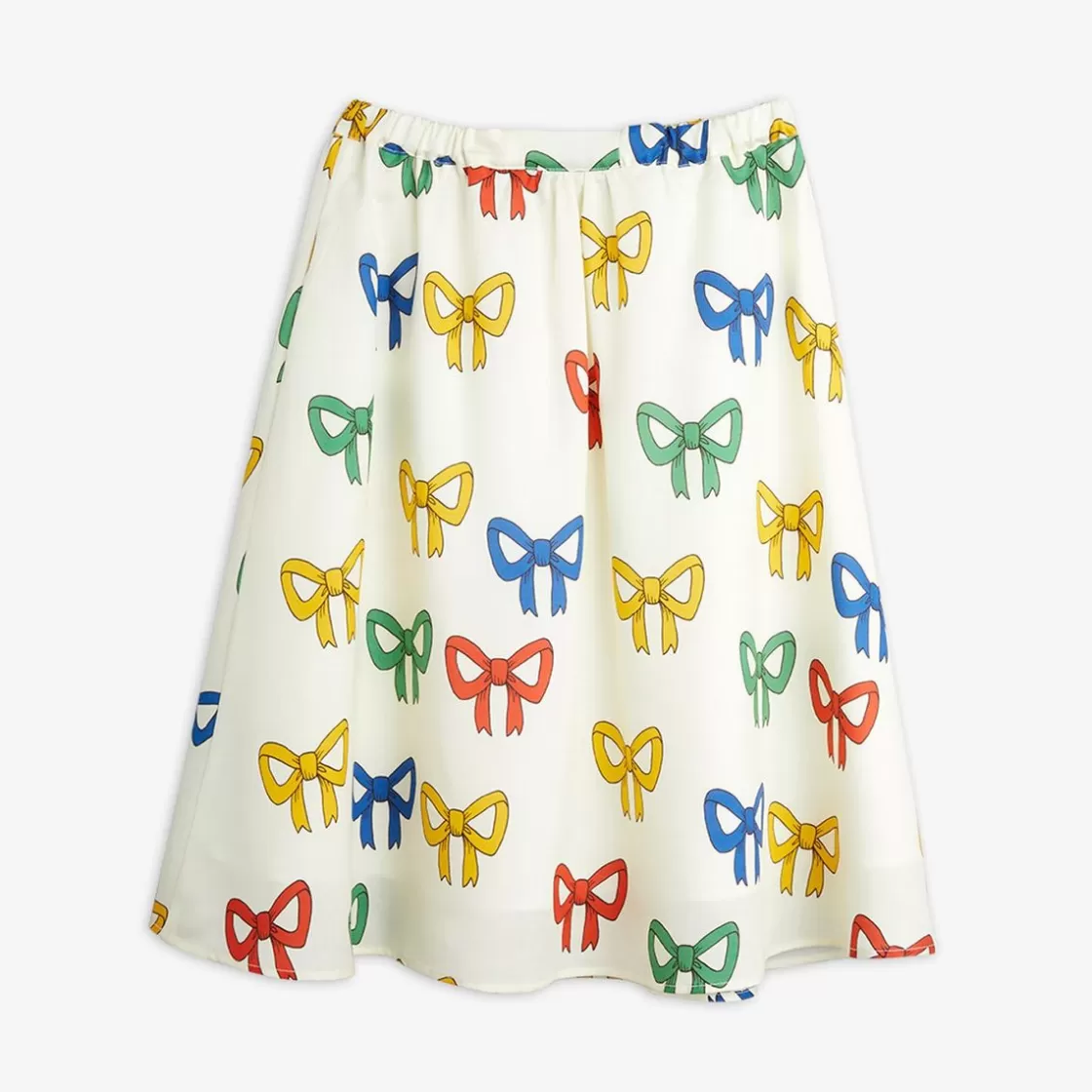 Outlet Bow Woven Skirt Kids Skirts