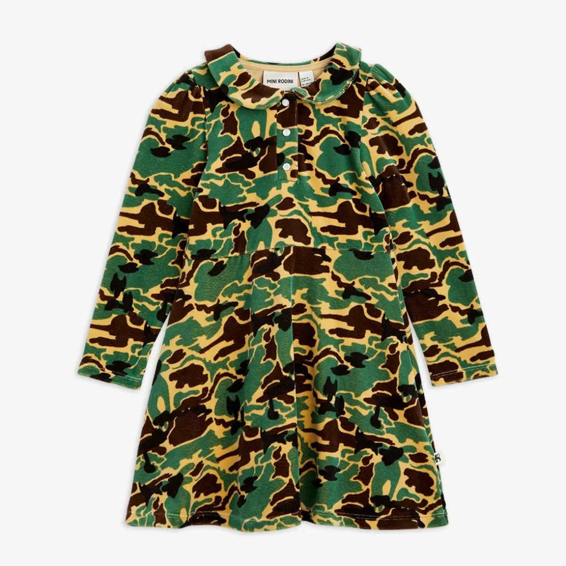 Clearance Camo Velour Dress Kids Dresses