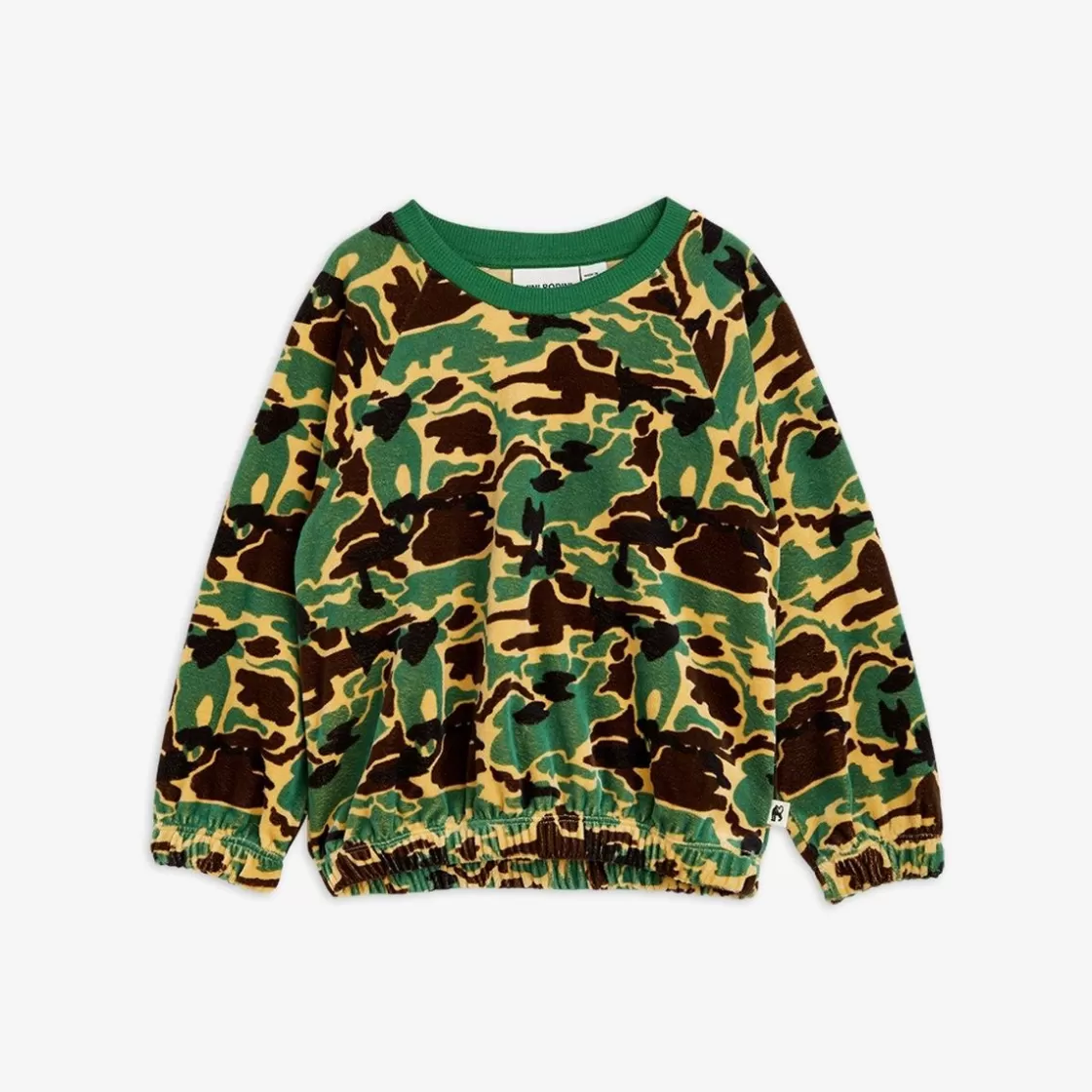 Fashion Camo Velour Sweatshirt Kids Hoodies & Sweatshirts | Sweaters