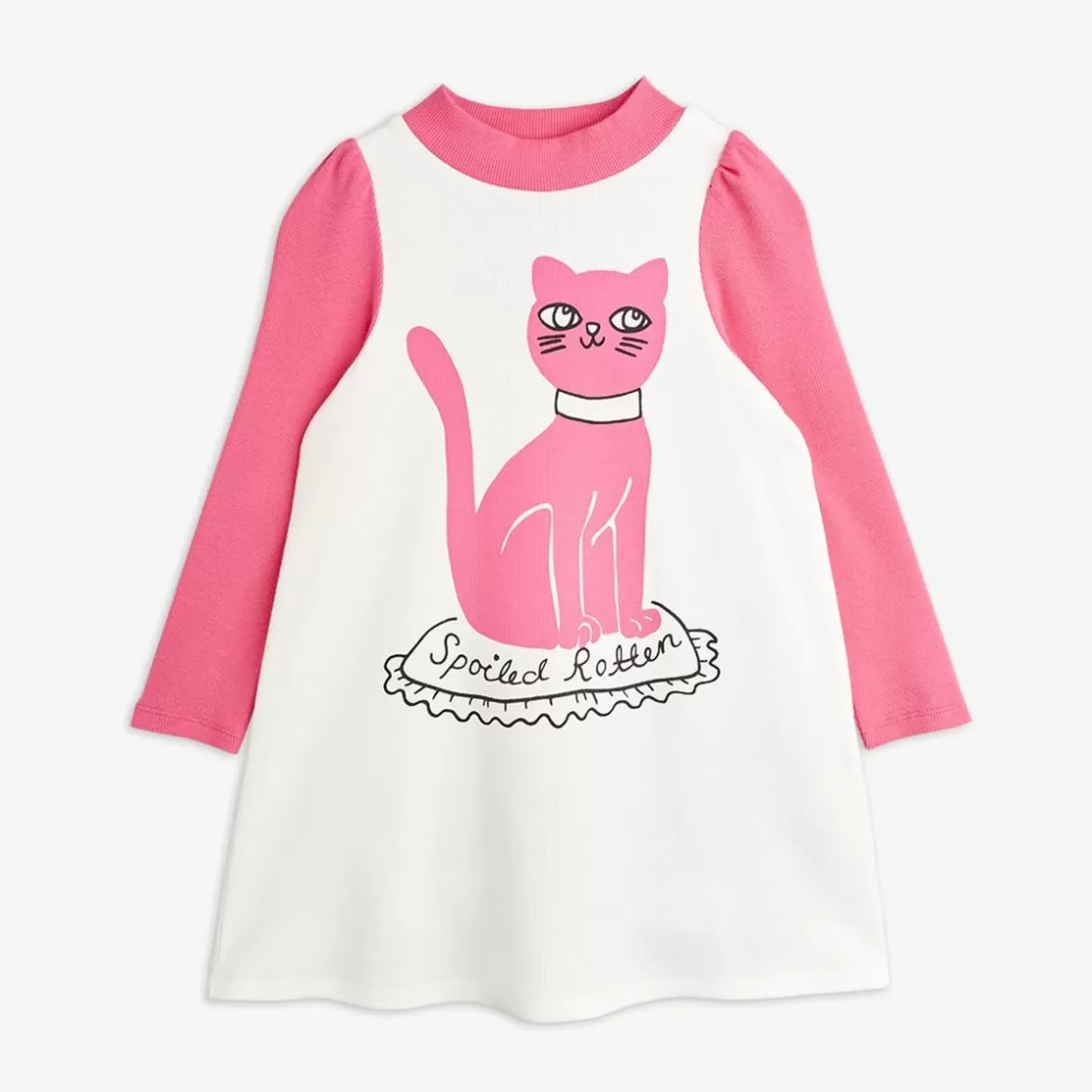 Shop Cat Long Sleeve Dress Kids Dresses