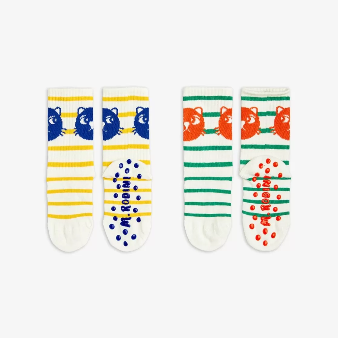 Fashion Cats 2-pack anti-slip socks Kids Socks | Socks