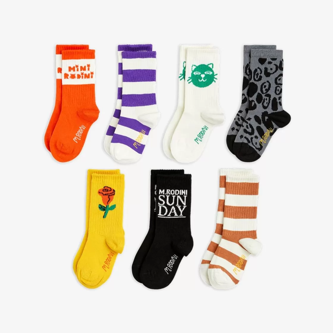 Outlet Cats 7-pack Socks Kids Socks | Baby Gifts