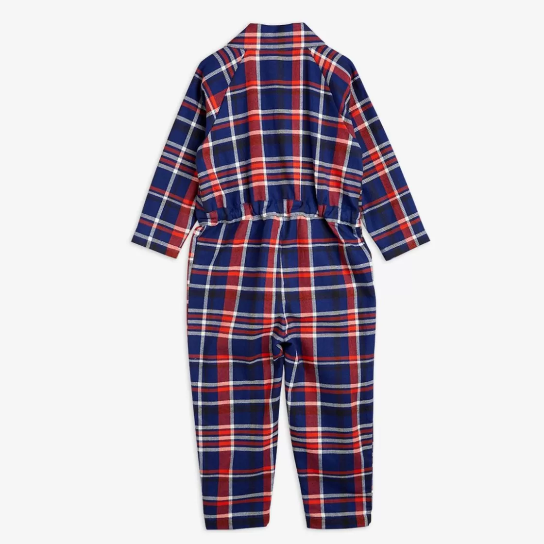 Cheap Check Woven Flannel Jumpsuit Kids Jumpsuits