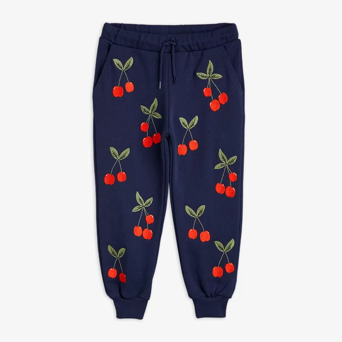 Shop Cherry Embroidered Sweatpants Kids Sweatpants | Sweat-Sets