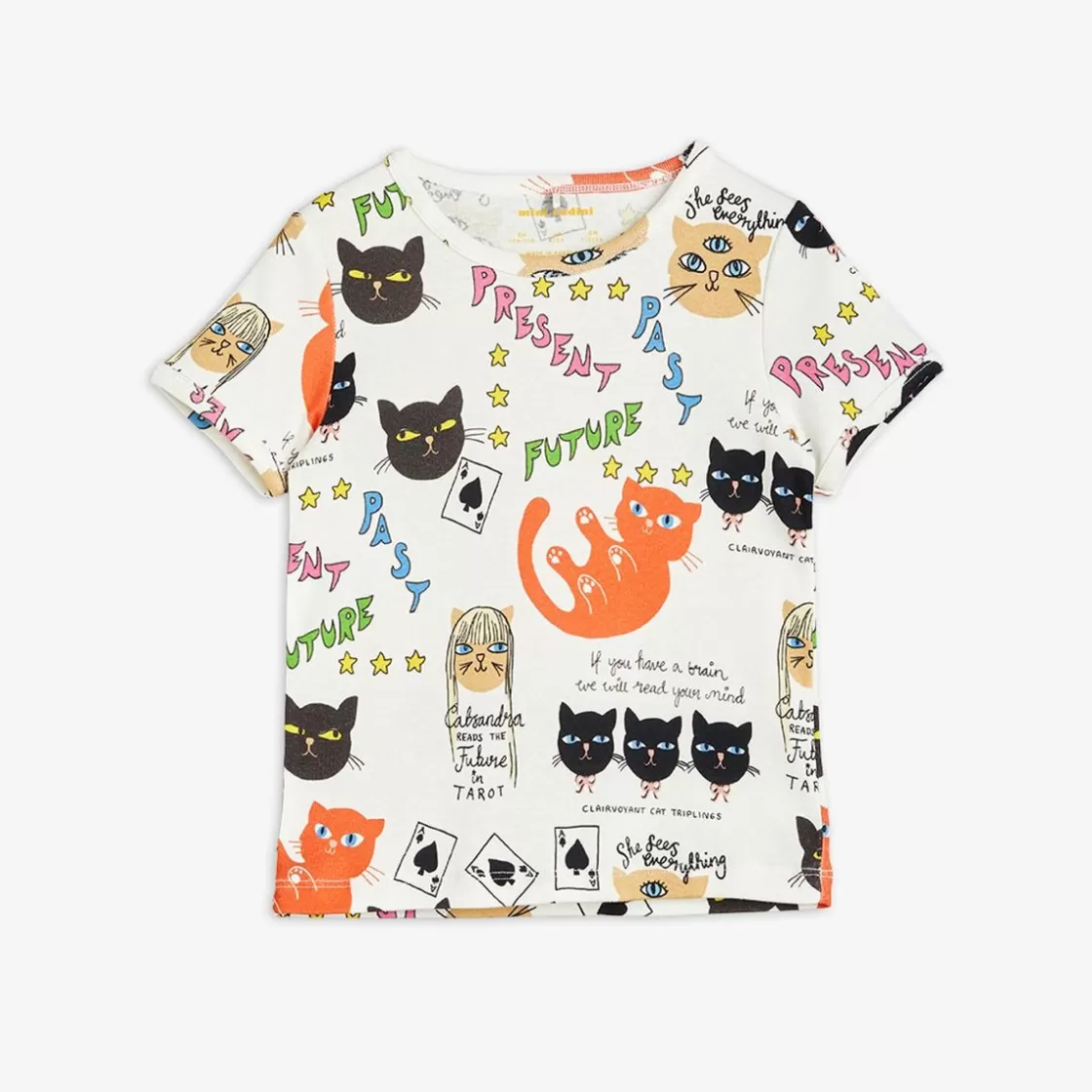 Clearance Clairvoyant Cats T-shirt Kids T-Shirts & Tank Tops