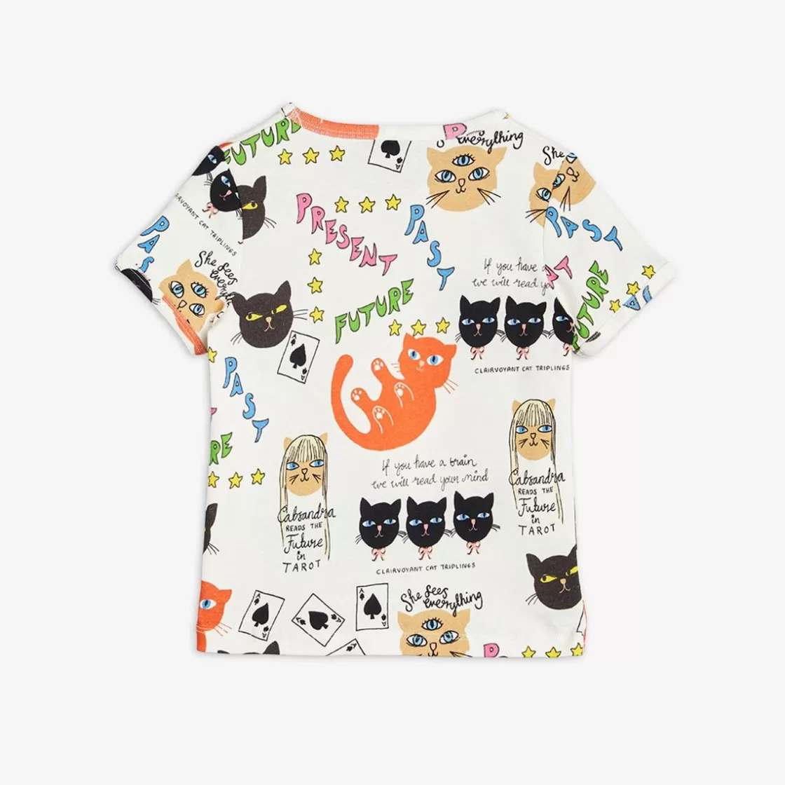 Clearance Clairvoyant Cats T-shirt Kids T-Shirts & Tank Tops