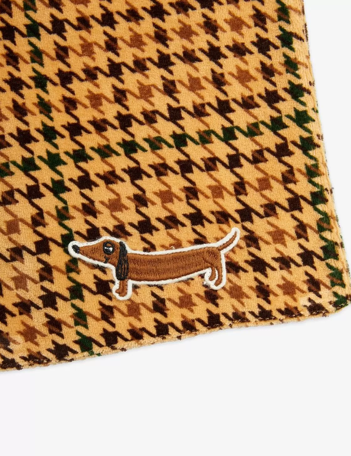 Shop Dog Embroidered Velour Scarf Kids Scarves