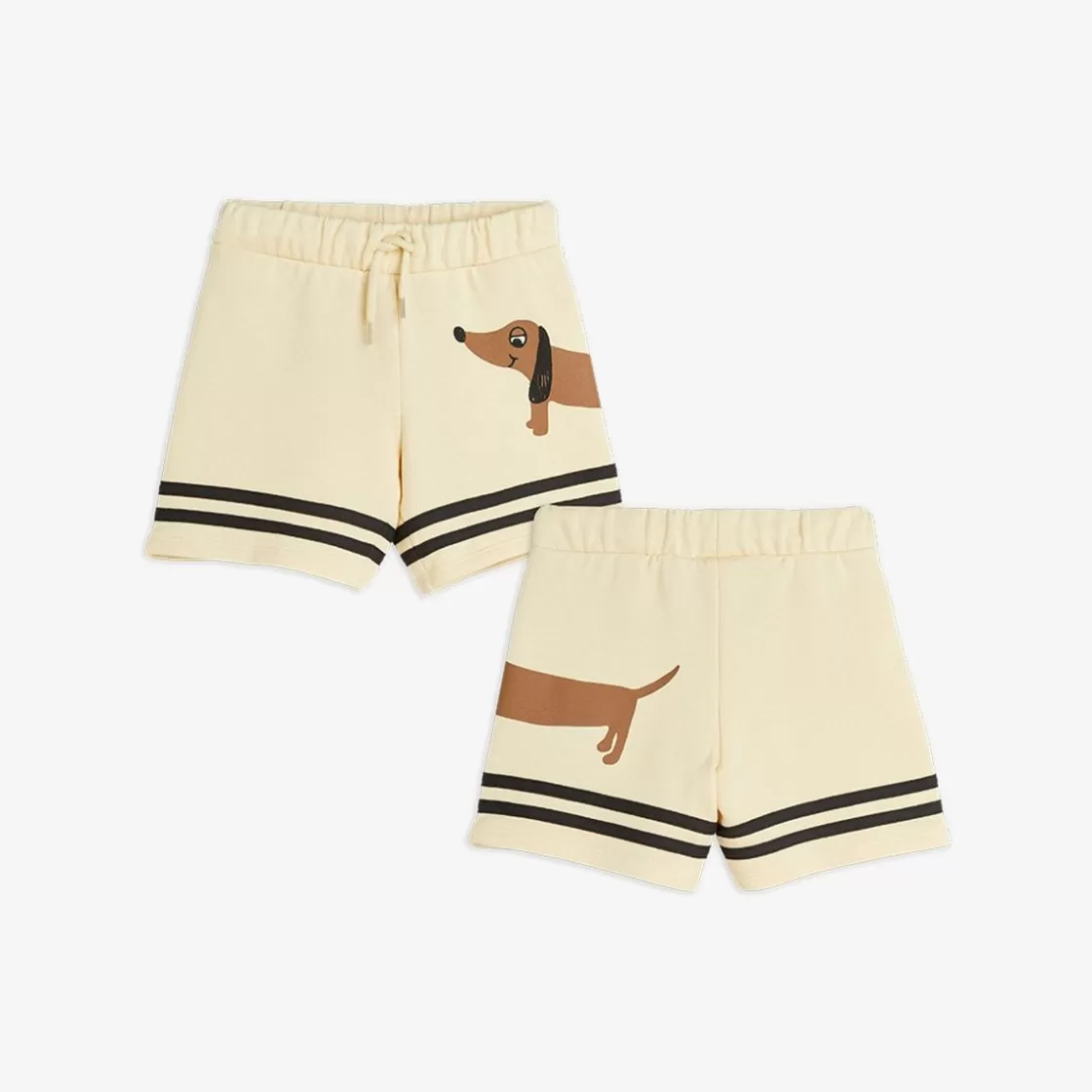 Best Sale Dog Stripes Sweatshorts Kids Shorts