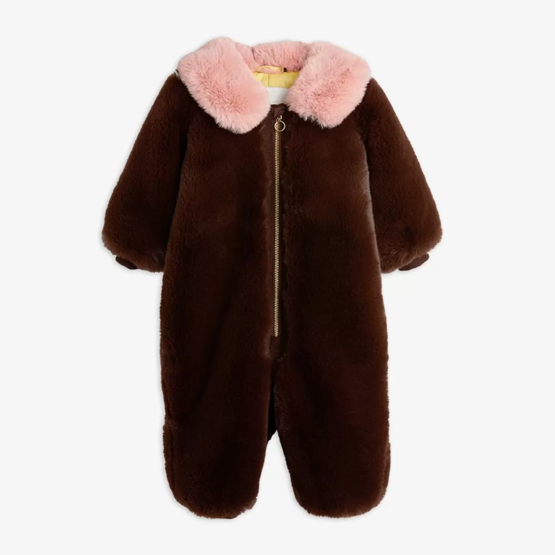 Clearance Faux Fur Baby Overall Snowsuits & Overalls