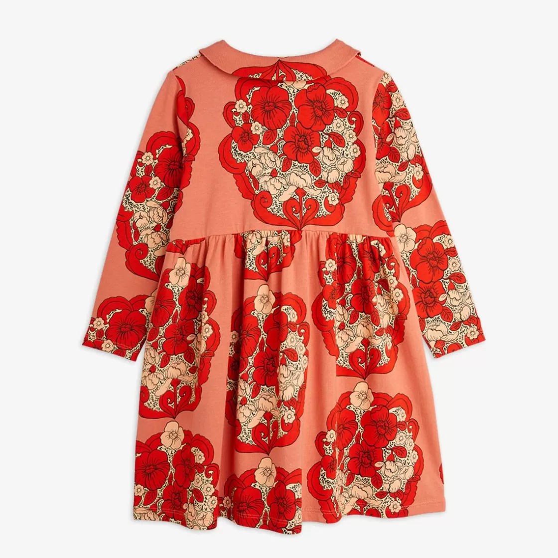 Best Sale Flowers Long Sleeve Dress Kids Dresses