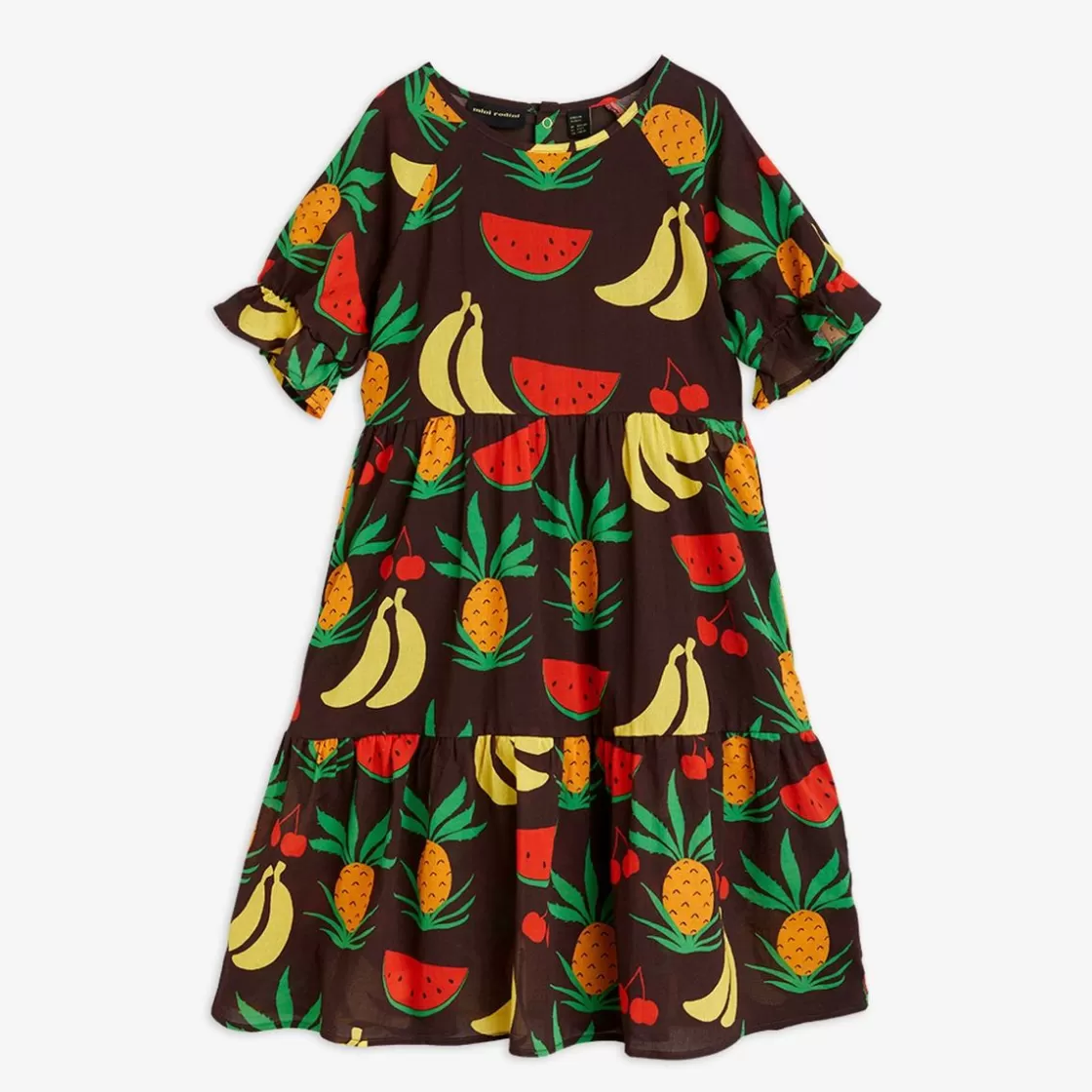 Cheap Fruits Woven Dress Kids Dresses