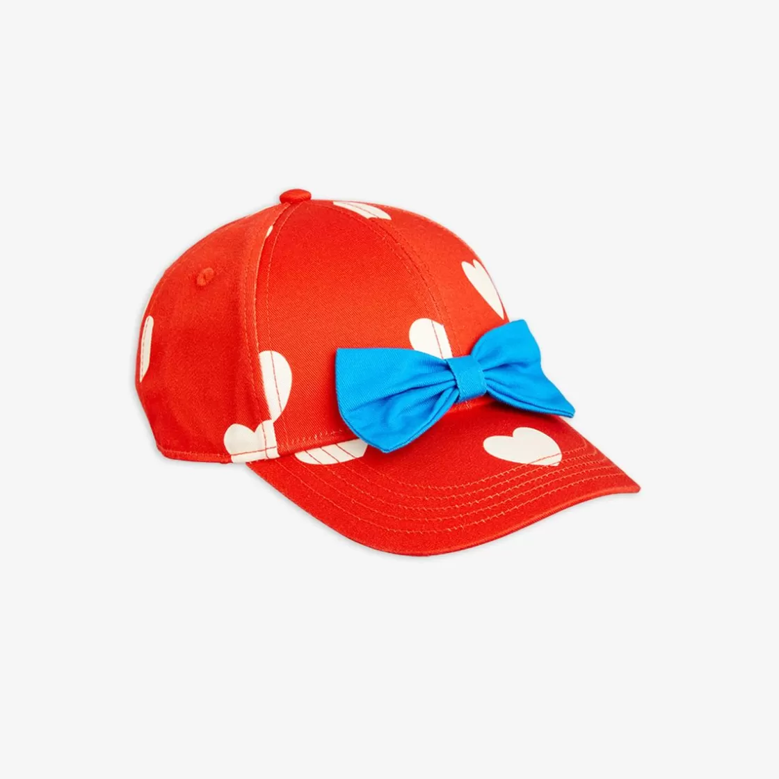 Shop Hearts Bow Cap Kids Hats & Caps