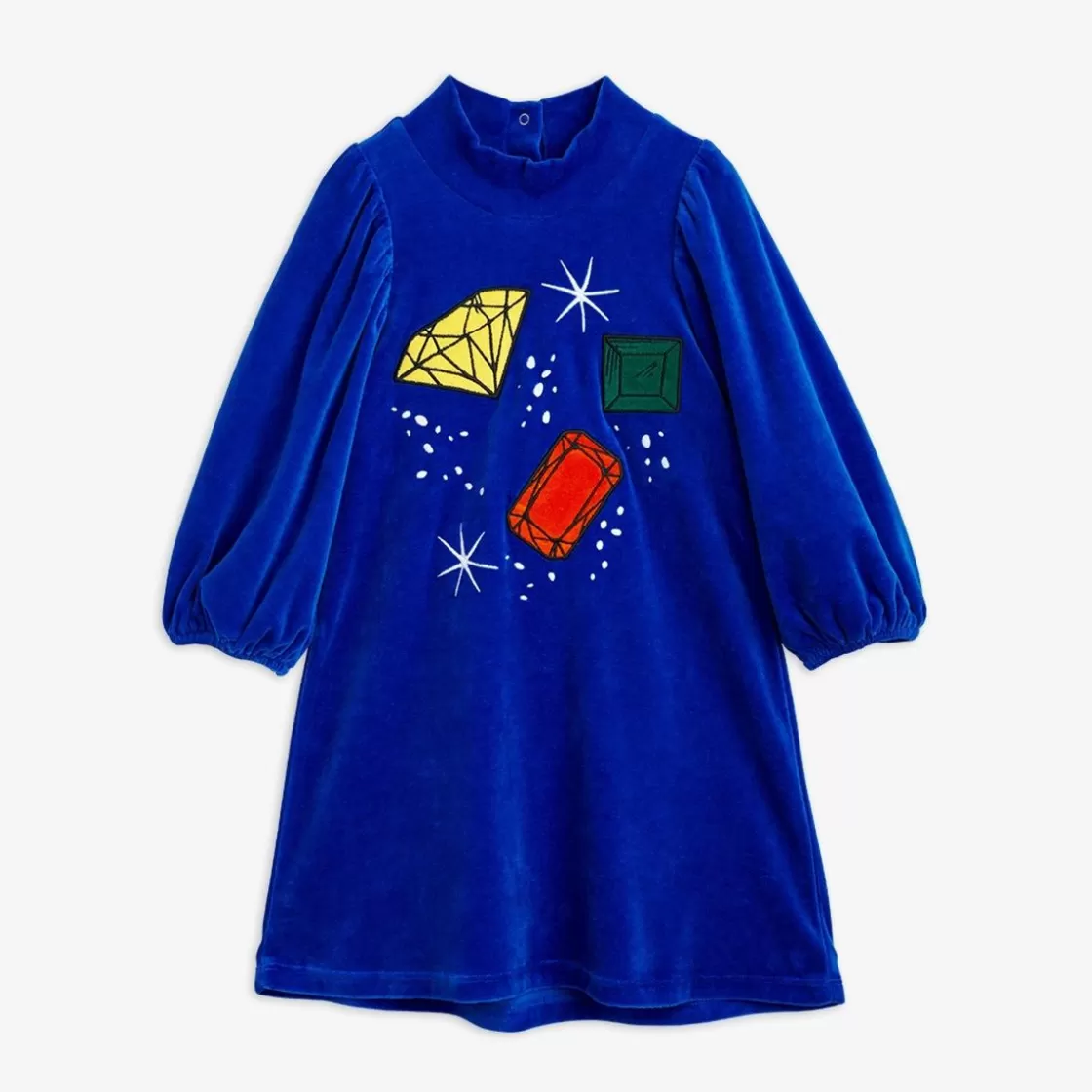 Fashion Jewels Velour Dress Kids Dresses