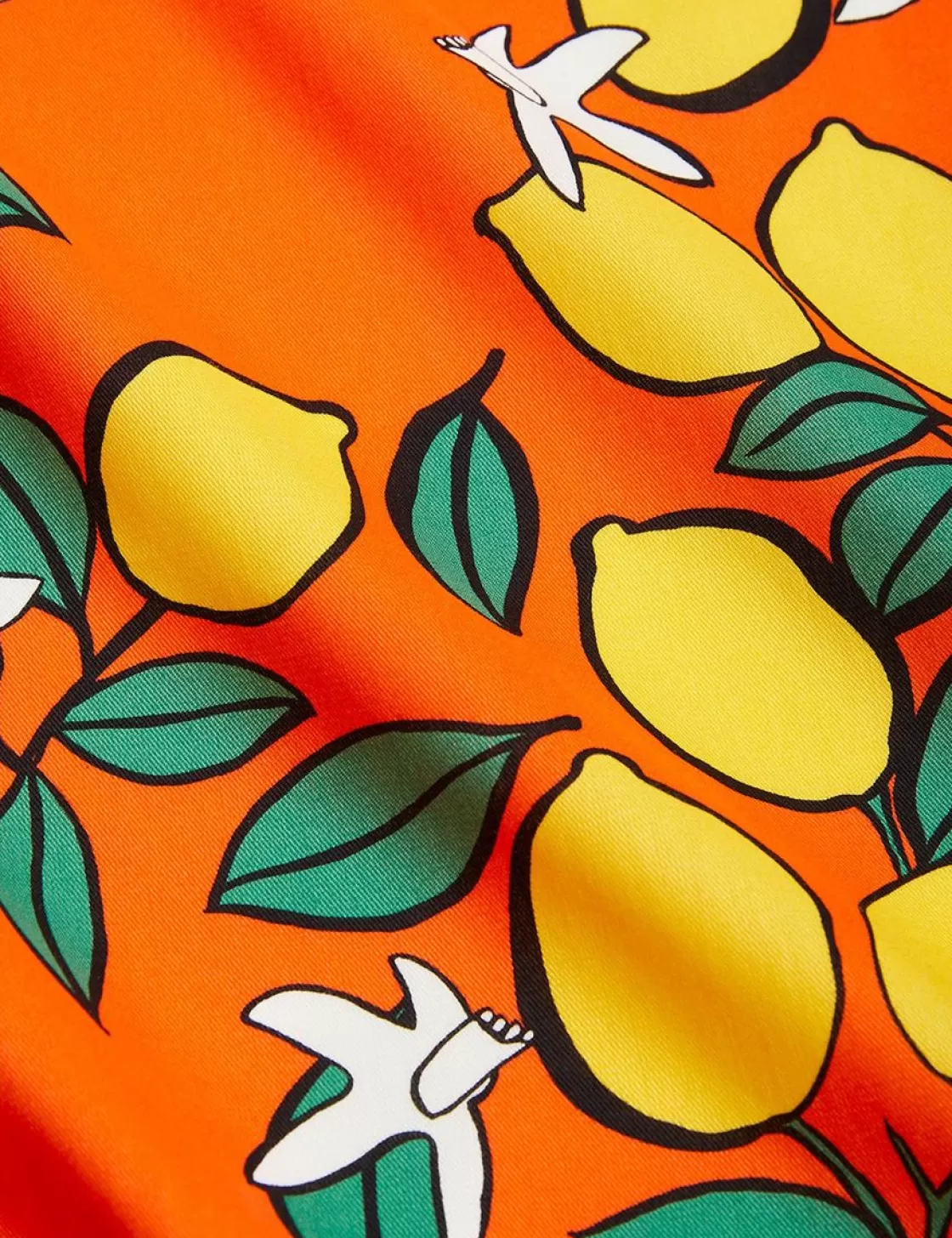 Cheap Lemons Table Cloth Kitchen