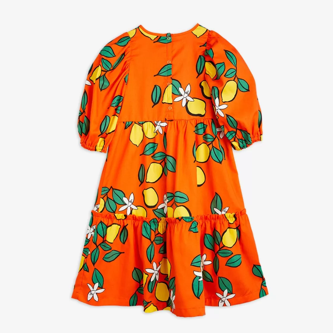 Best Sale Lemons Woven Dress Kids Dresses