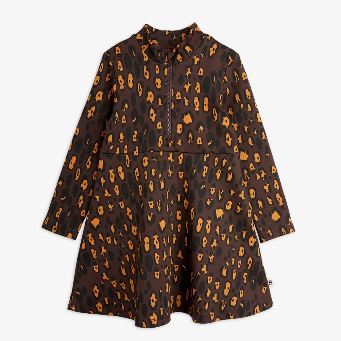 Discount Leopard Brushed Dress Kids Dresses