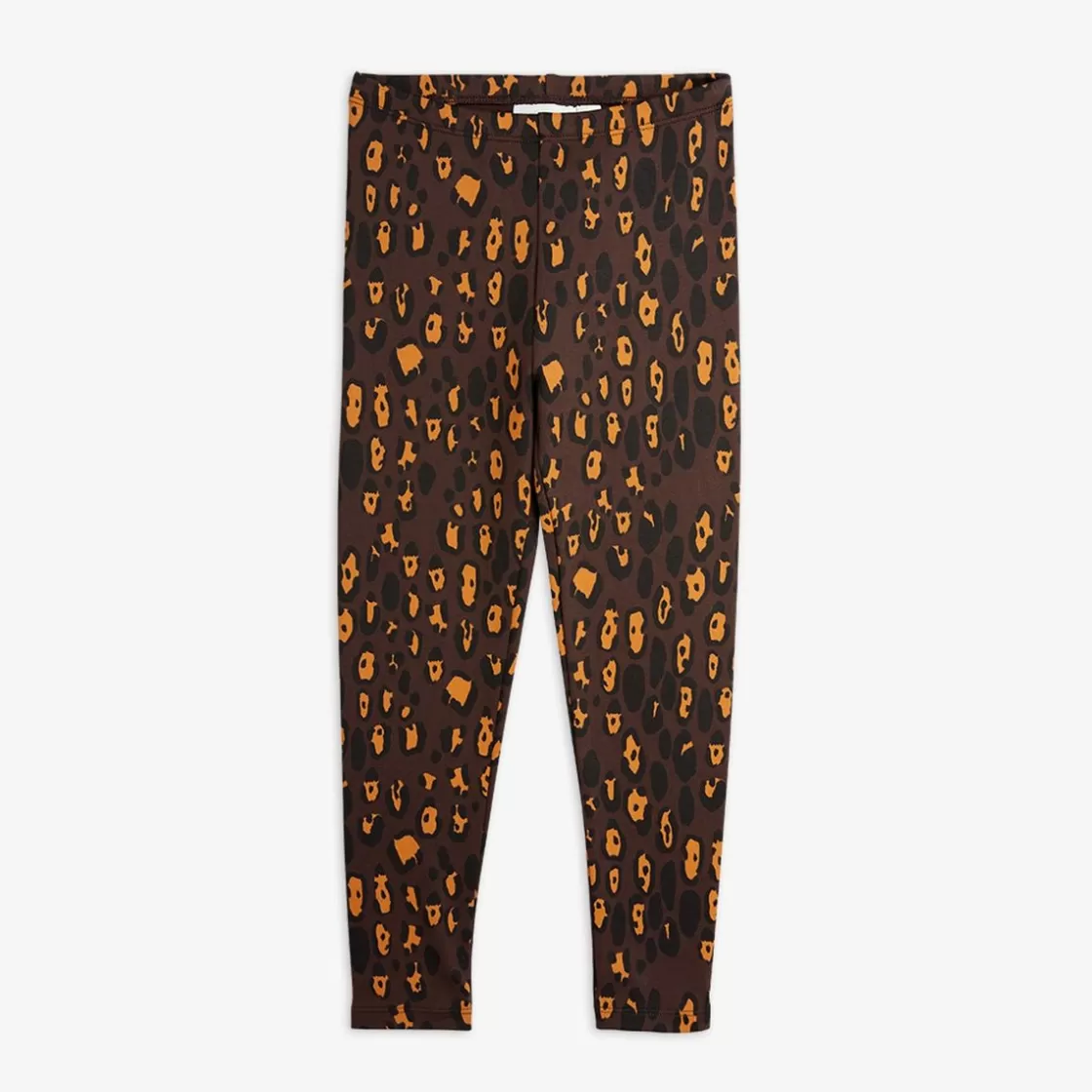 Outlet Leopard Brushed Leggings Kids Leggings