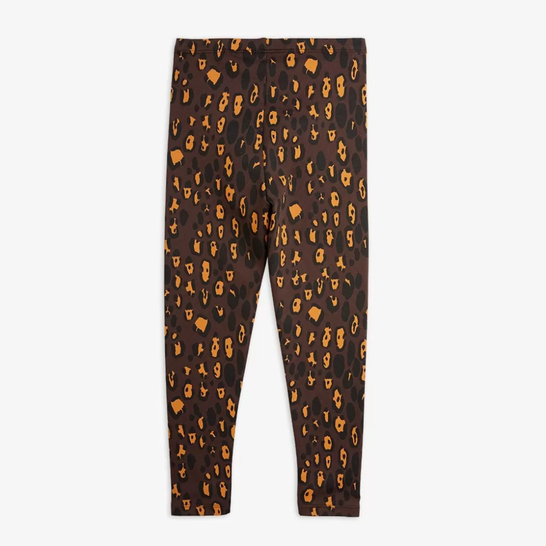 Outlet Leopard Brushed Leggings Kids Leggings