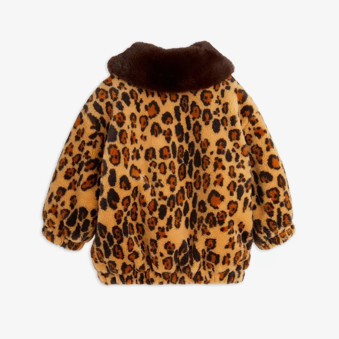 Clearance Leopard Faux Fur Jacket Kids Jackets