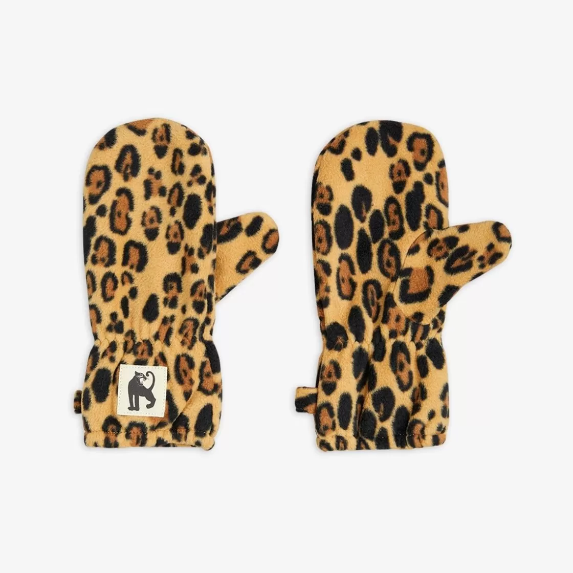 Sale Leopard Fleece Mittens Kids Fleece | Gloves