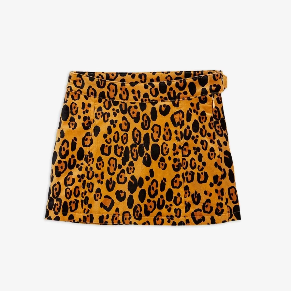 Sale Leopard Velvet Skirt Kids Skirts