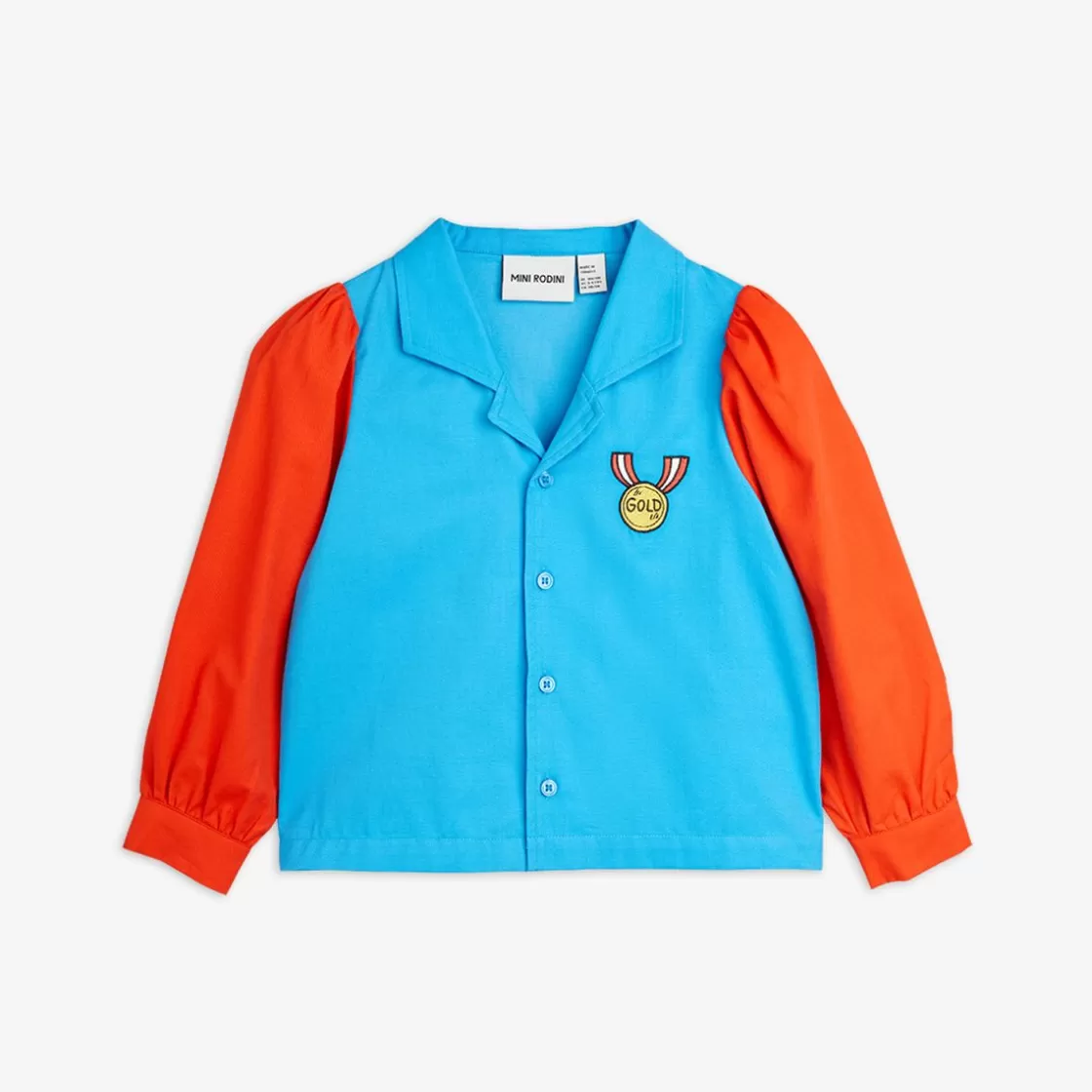 Online Medal Embroidered Blouse Kids Shirts & Blouses