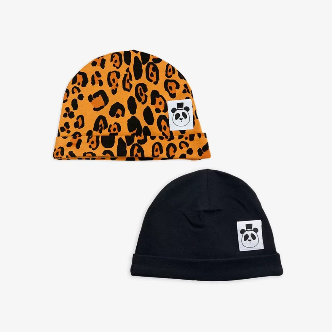 Sale 2-pack Basic Leopard Baby Beanie Newborn | Hats & Beanies