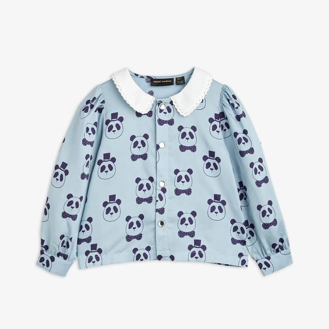 Cheap Panda Woven Blouse Kids Shirts & Blouses