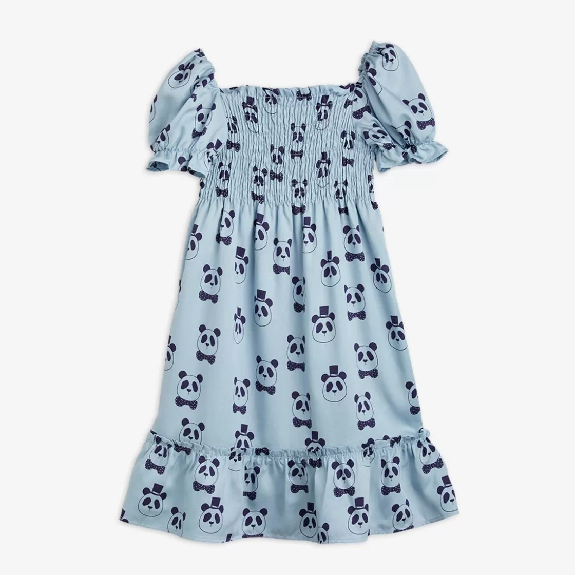 Flash Sale Panda Woven Dress Kids Dresses