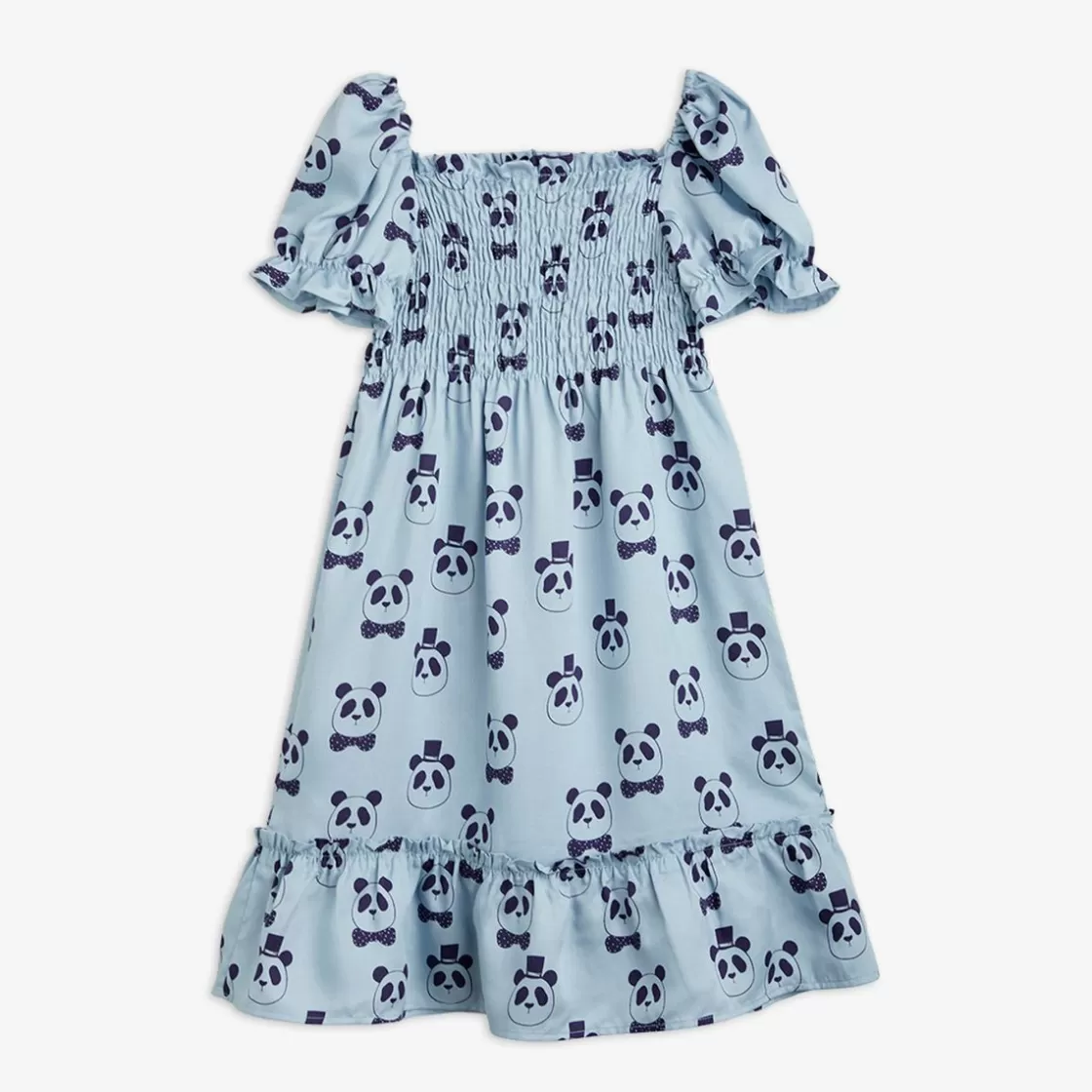 Flash Sale Panda Woven Dress Kids Dresses