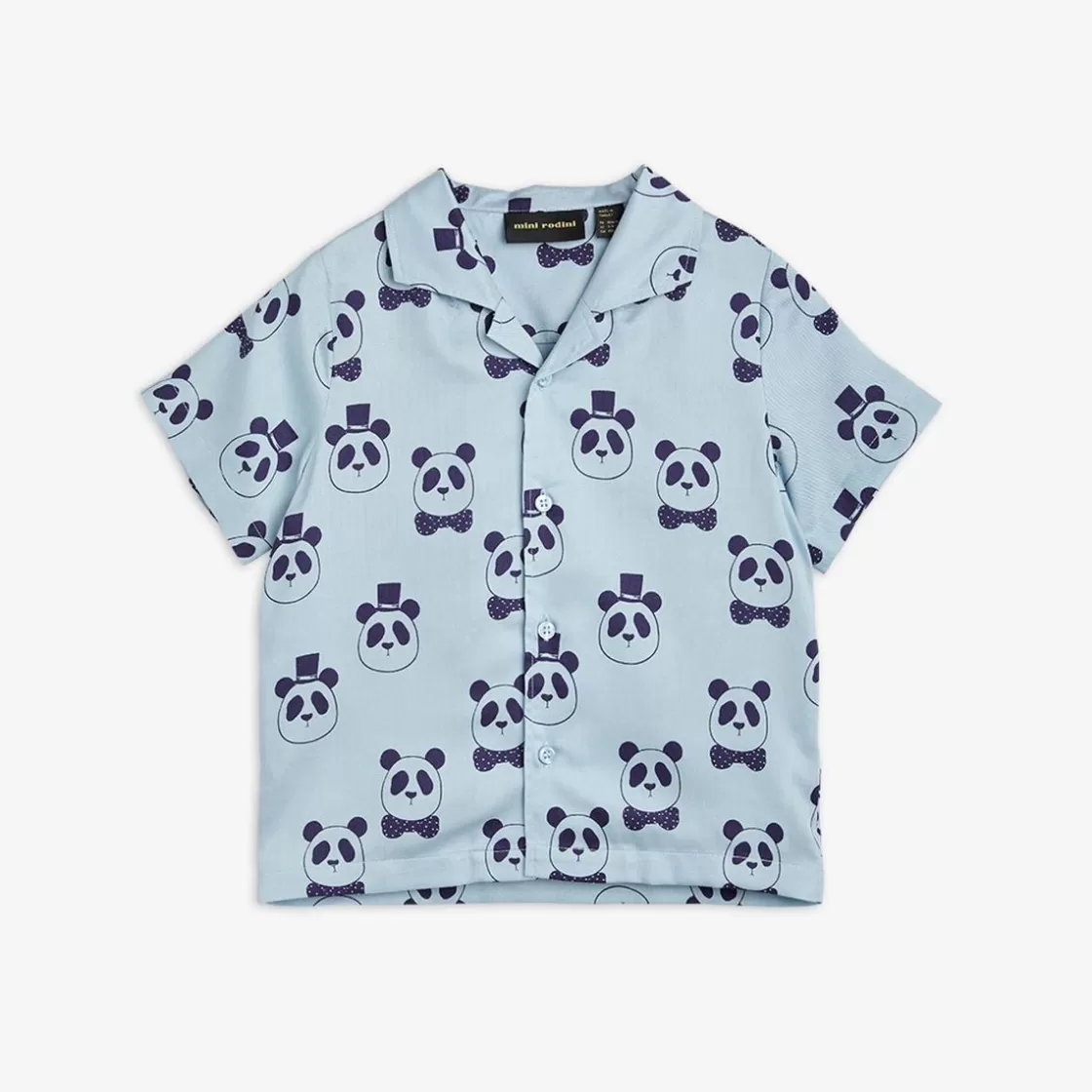 Cheap Panda Woven Shirt Kids Shirts & Blouses