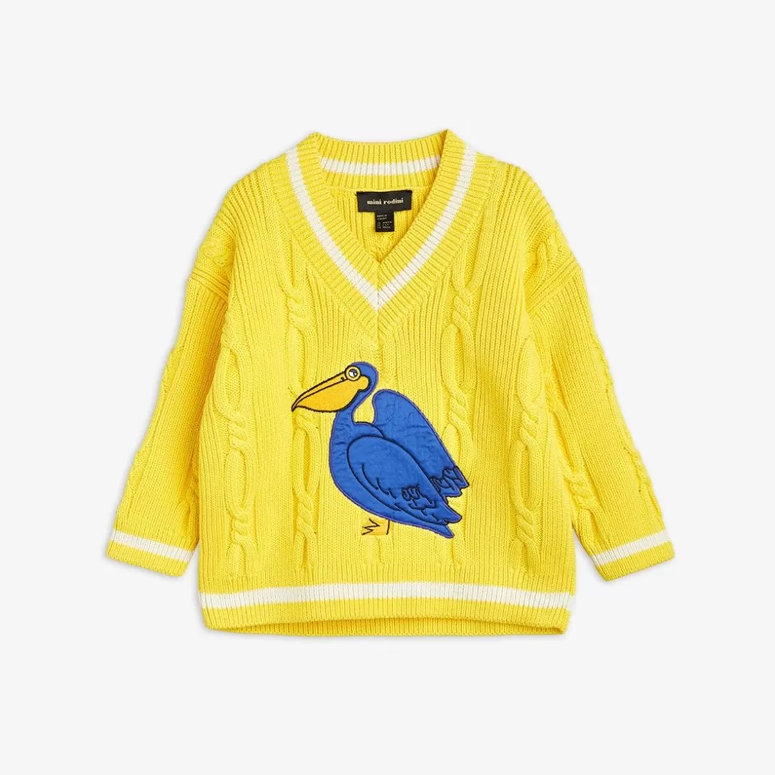 New Pelican Knit V-Neck Sweater Kids Sweaters