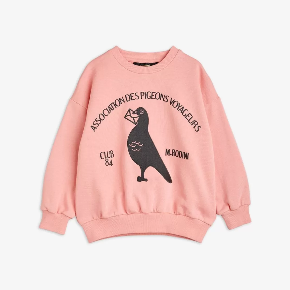 Hot Pigeon Embroidered Sweatshirt Kids Hoodies & Sweatshirts | Sweaters