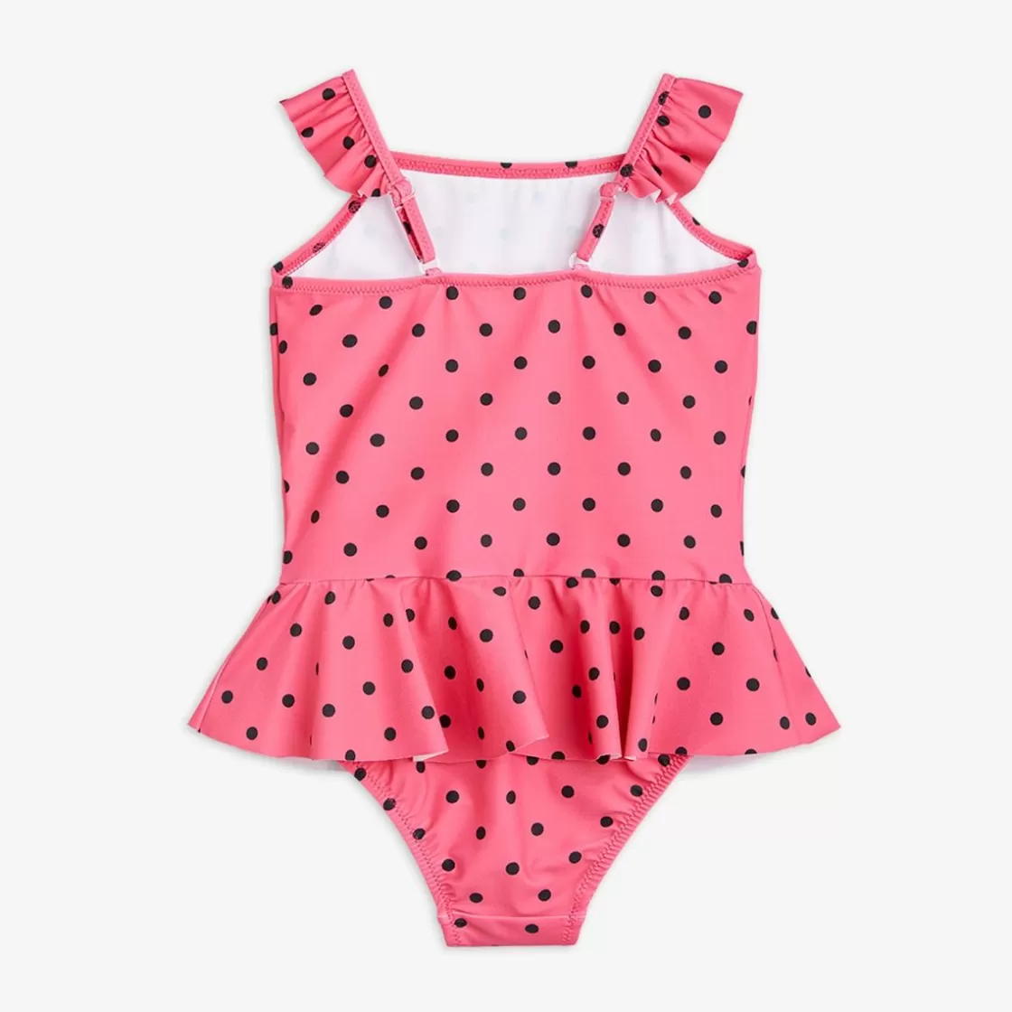 Clearance Polka Dot UV Swimsuit with Skirt Kids Swimsuits