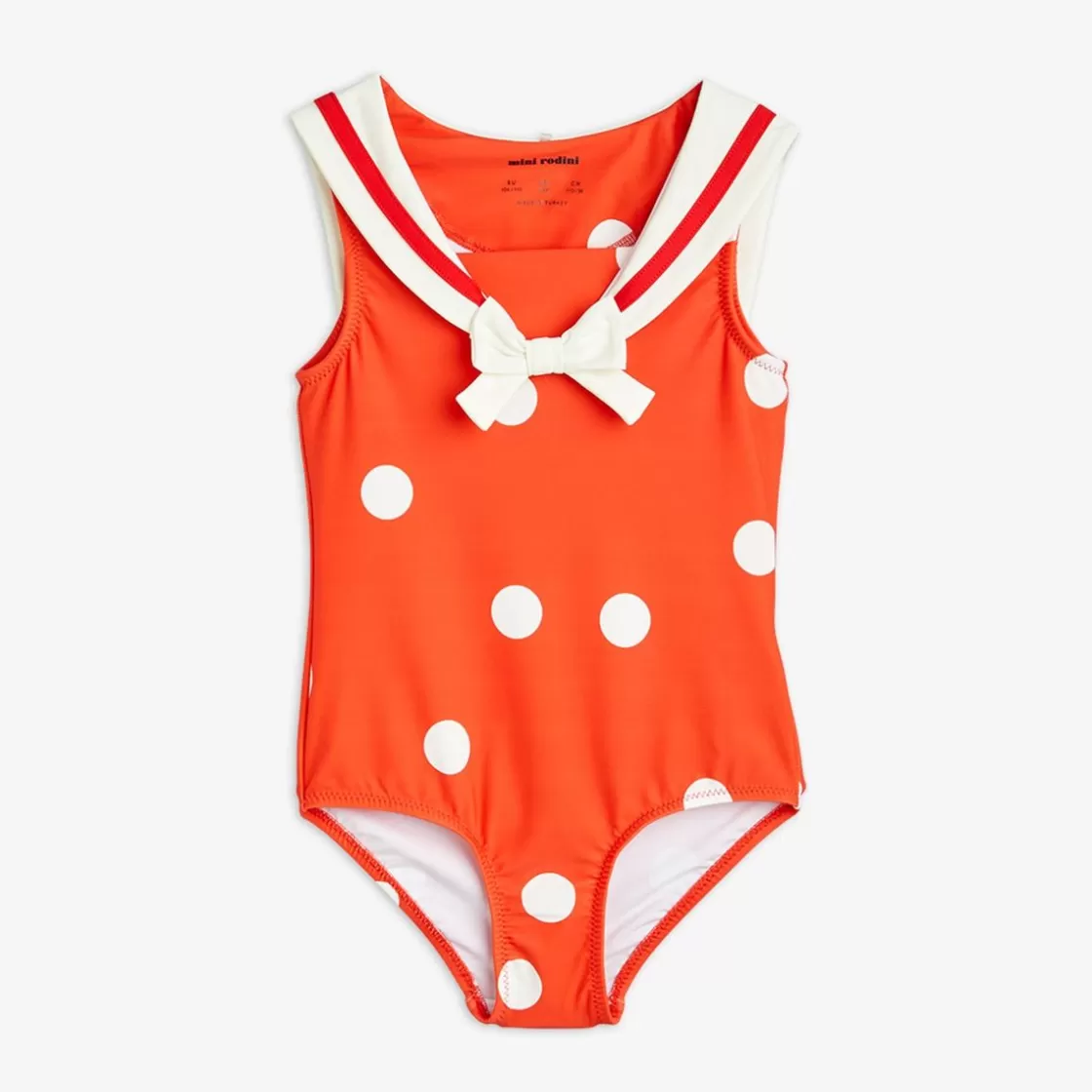 Shop Polka Dots Sailor Swimsuit Kids Swimsuits