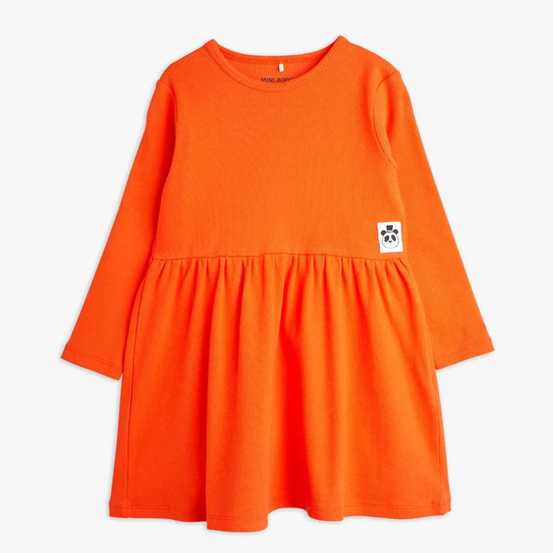 Hot Ribbed Dress Kids Dresses