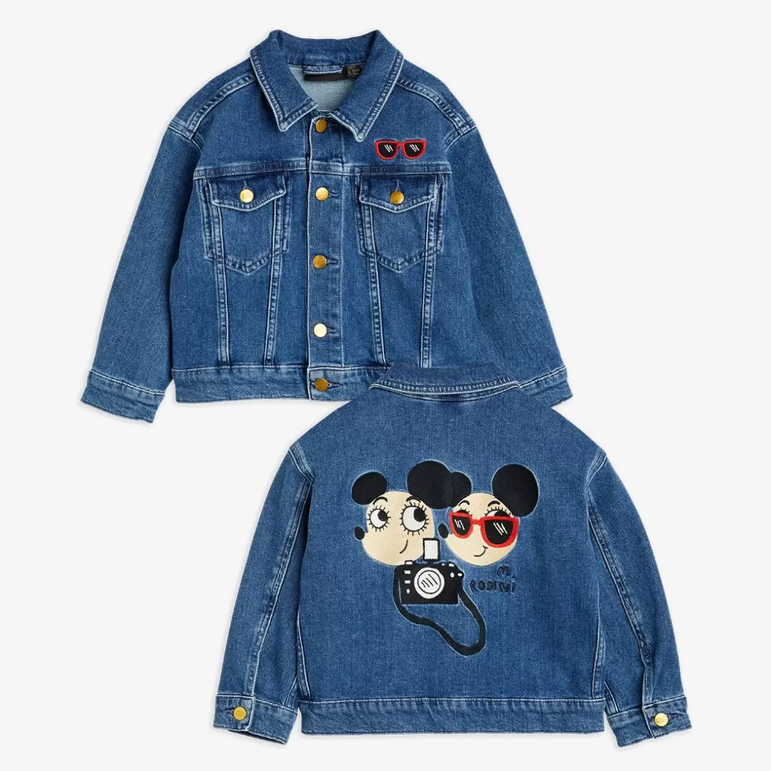 Best Sale Ritzratz Embroidered Denim Jacket Kids Jackets