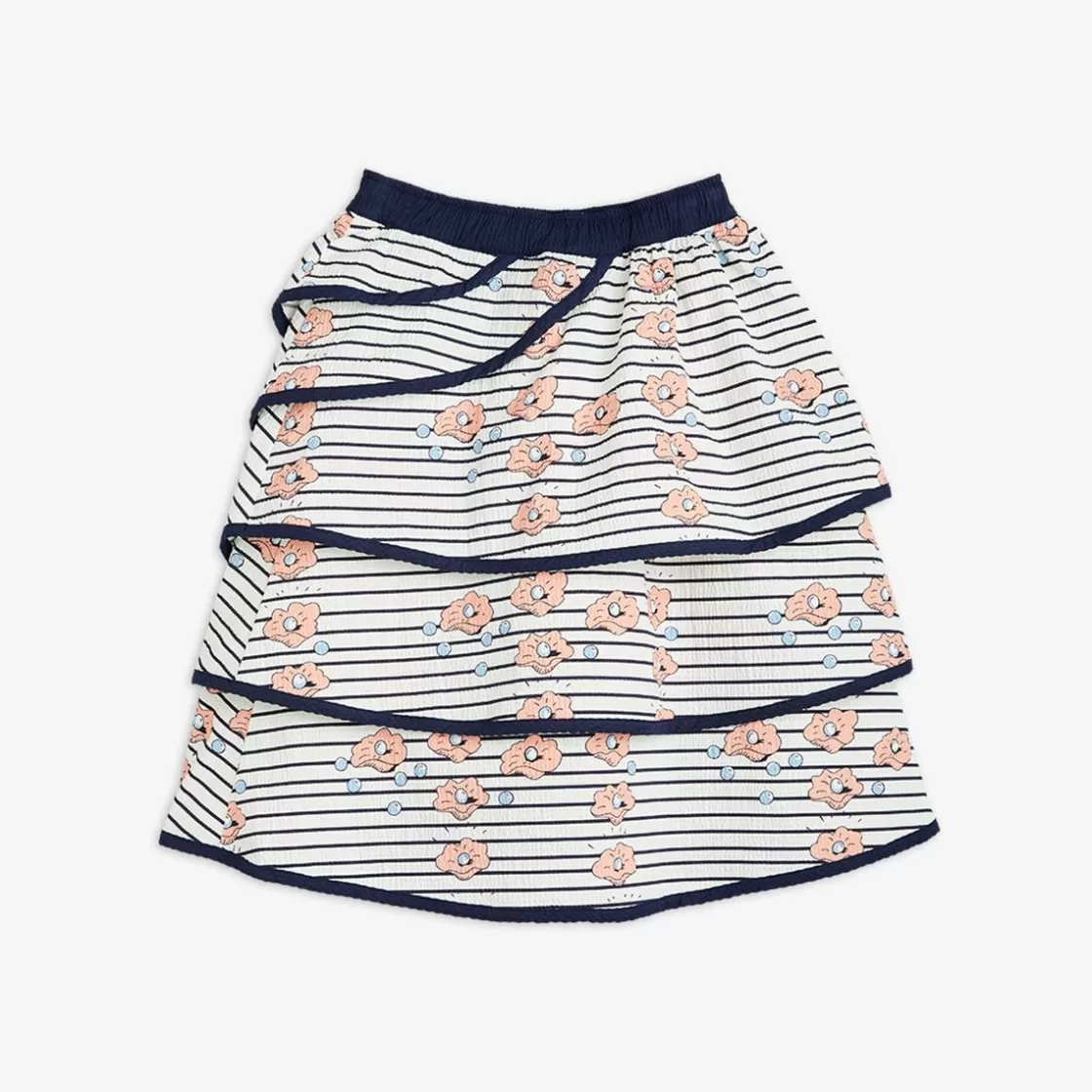 Online Seersucker Frill Skirt Kids Skirts