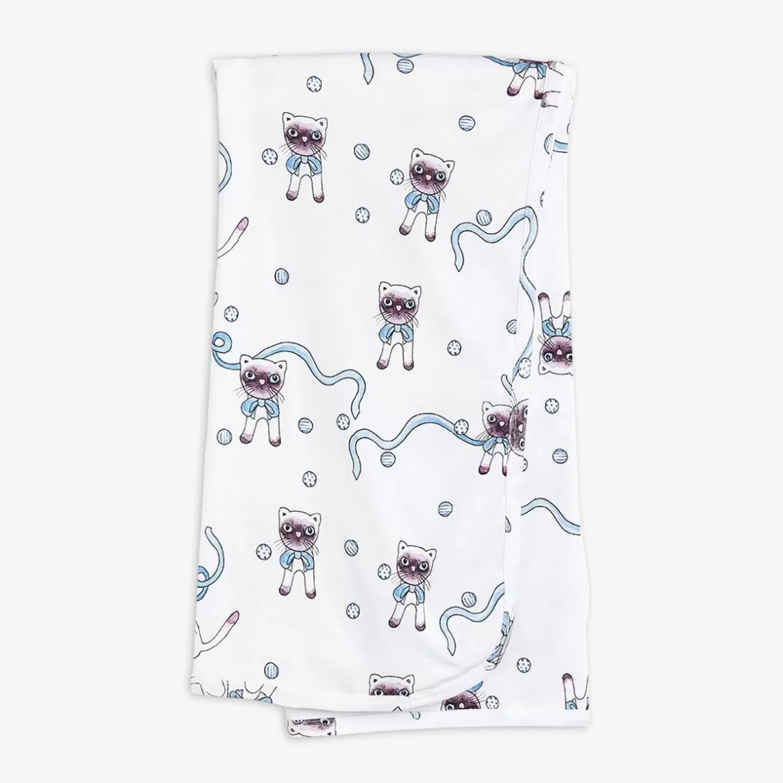 Shop Siamese Cat Baby Blanket Newborn | Blankets