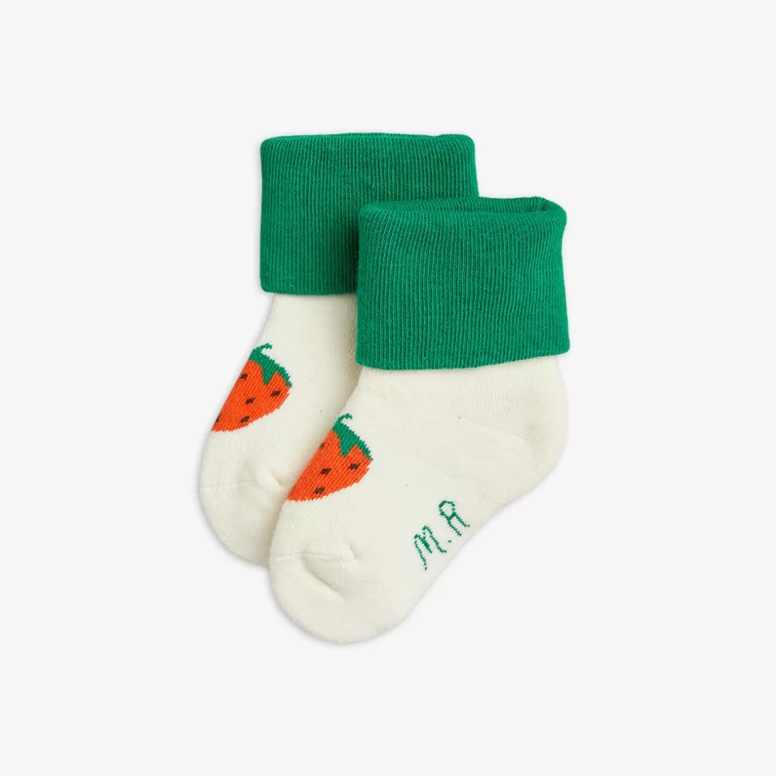 Sale Strawberries Terry Baby Socks Newborn | Socks