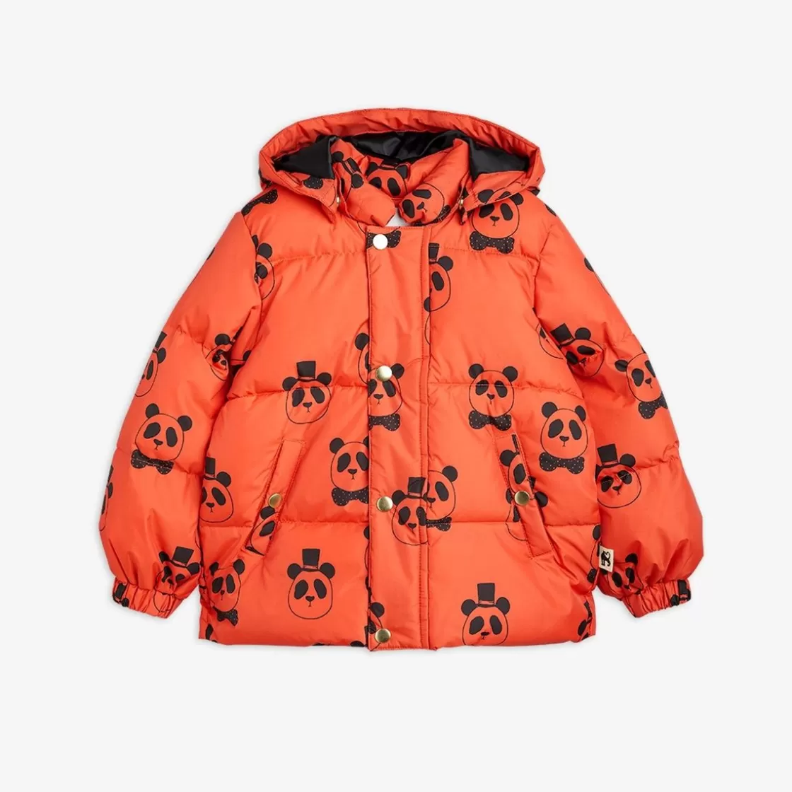 Cheap Upcycled Panda Puffer Jacket Kids Jackets