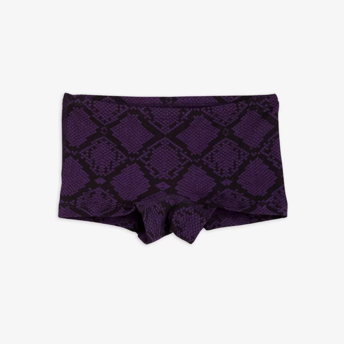 Online Upcycled Snakeskin Hipsters Purple Kids Underwear