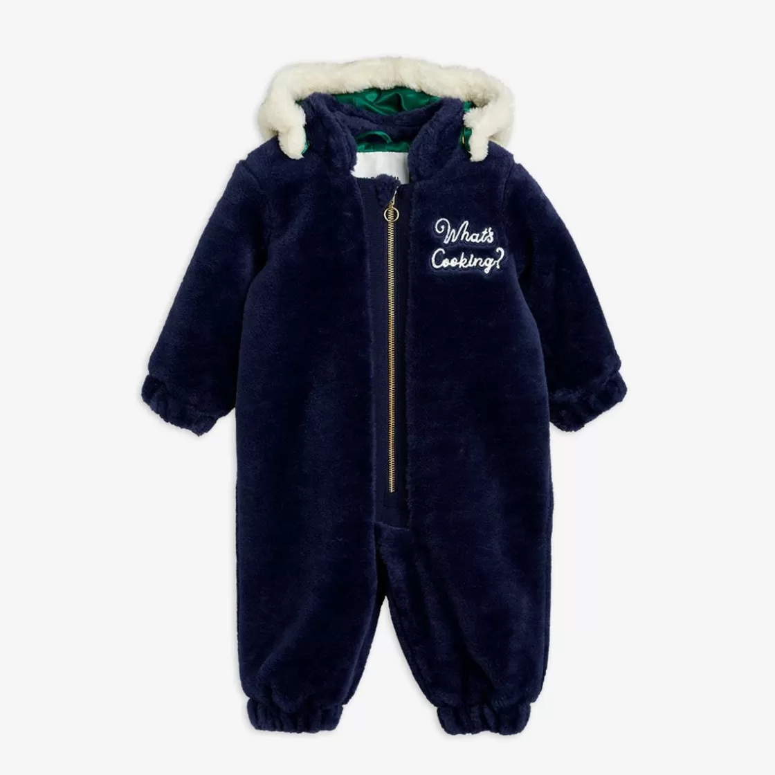 Outlet What's Cooking Faux Fur Baby Overall Snowsuits & Overalls